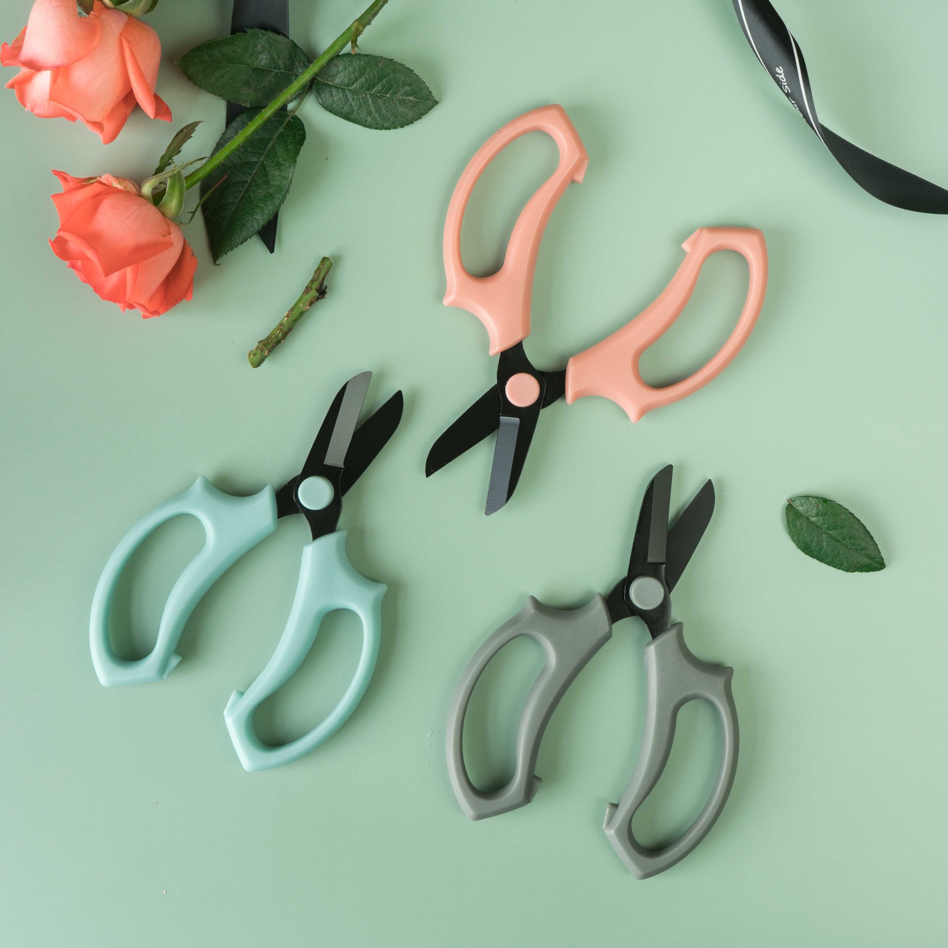 Orchard Shears for Cutting - 3 Colors |  3CR14+PP＋TPR  BH1908013