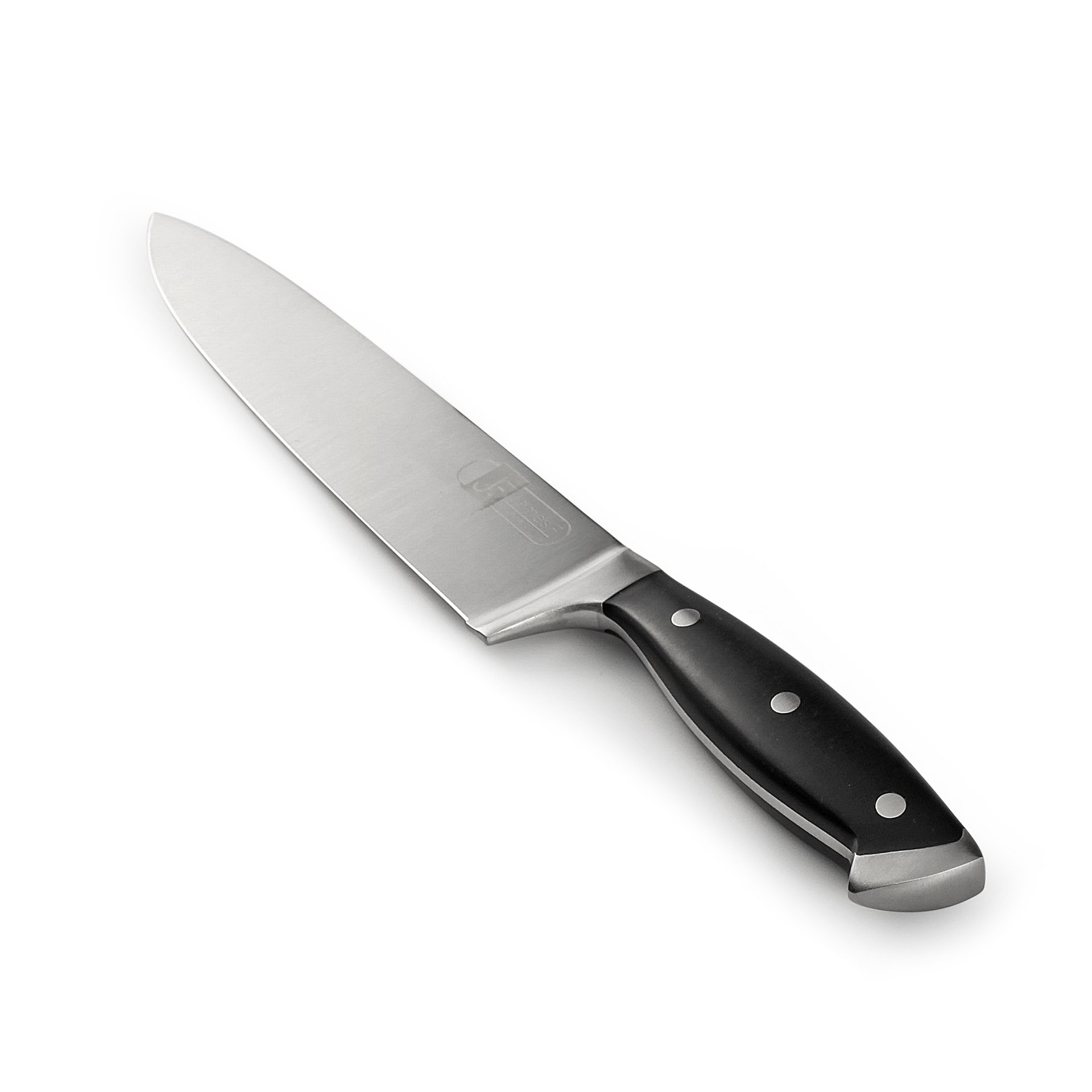 Forged 8-Inch Chef Knife–Stainless Steel, Black BH161254