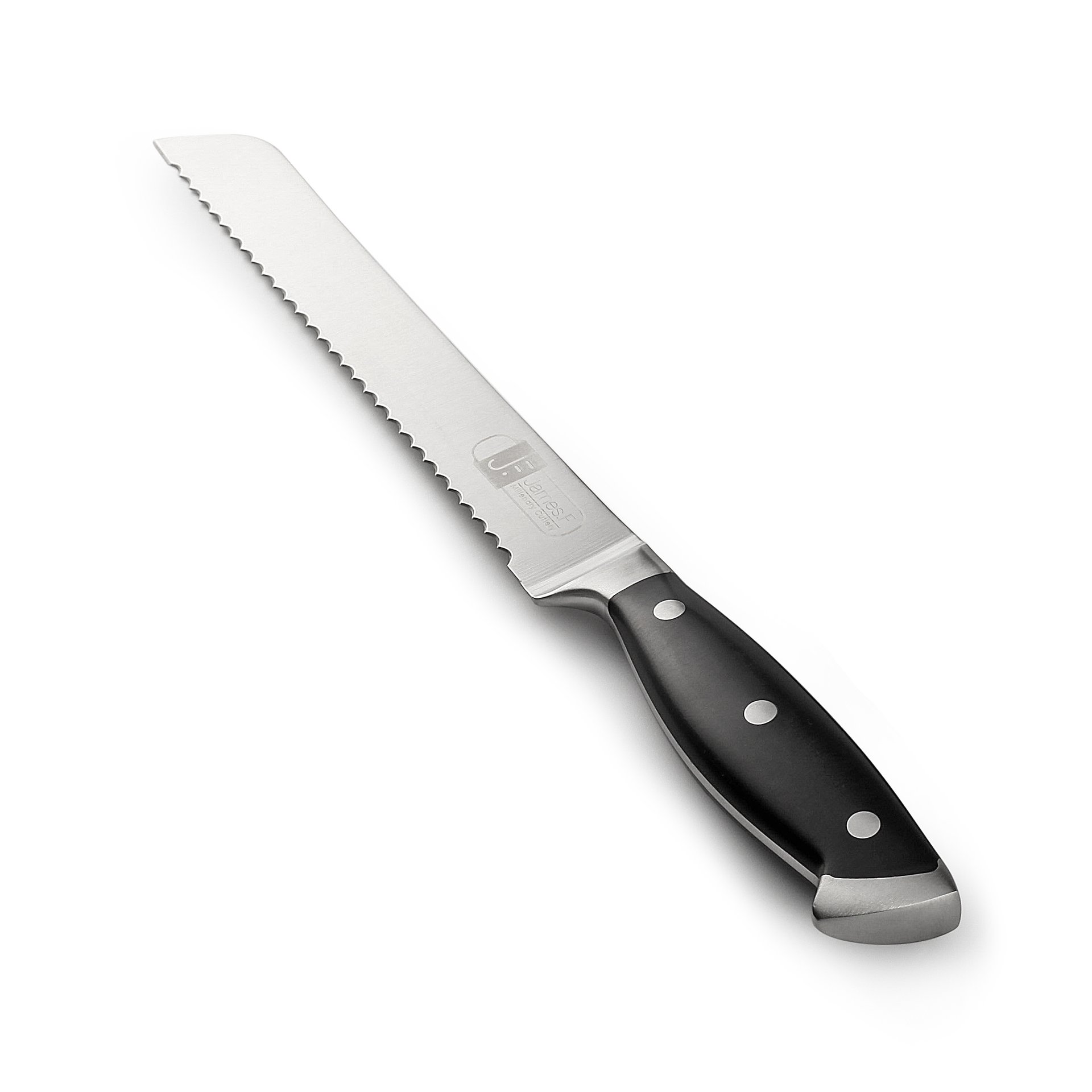 Forged 8-Inch Bread Knife–Stainless Steel, Black BH161255-K1035